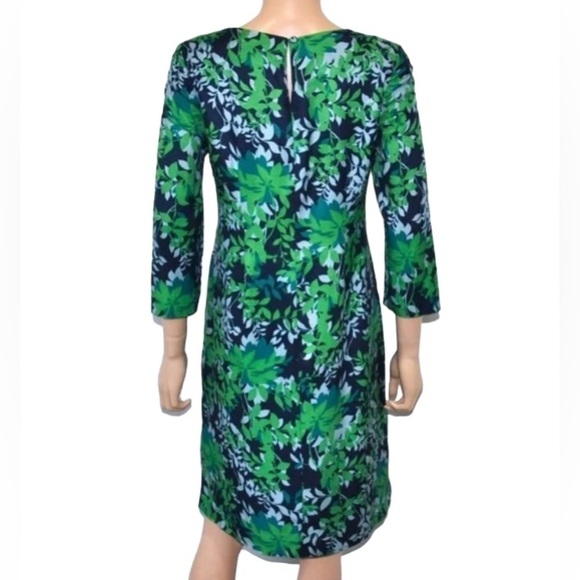 BODEN Floral Lattice Eliza Silk Blend Dress - Picture 3 of 7